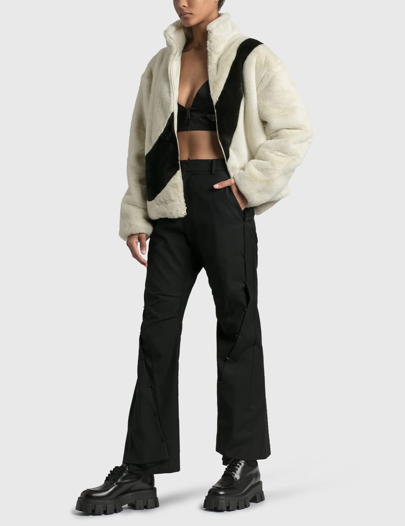 nike faux fur jacket fossil