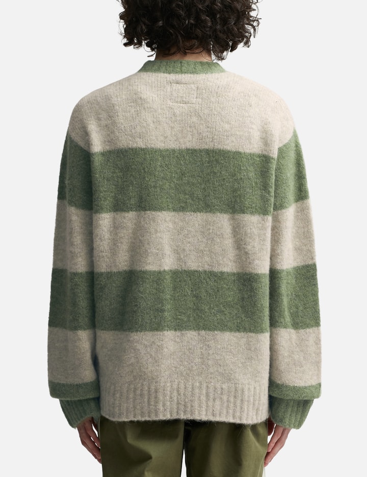 Striped Logo Knit Sweater Placeholder Image