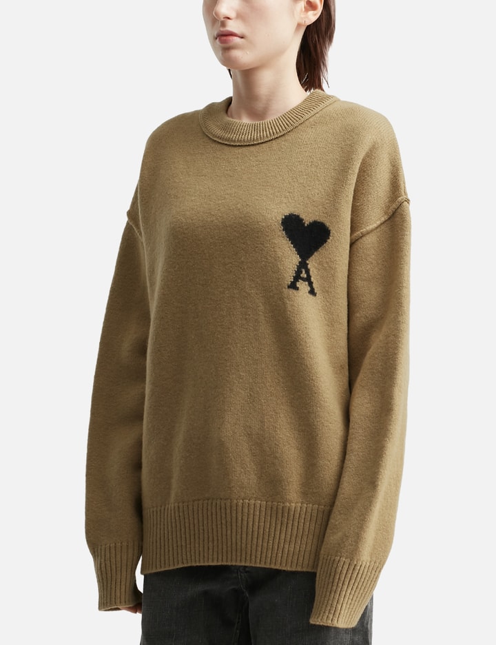 Wool Ami De Coeur Crewneck Sweater Placeholder Image