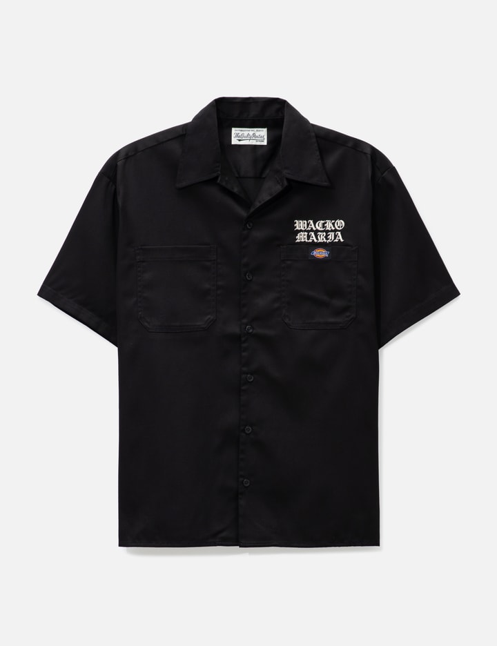 Shop Wacko Maria Dickies / Work Shirt In Black