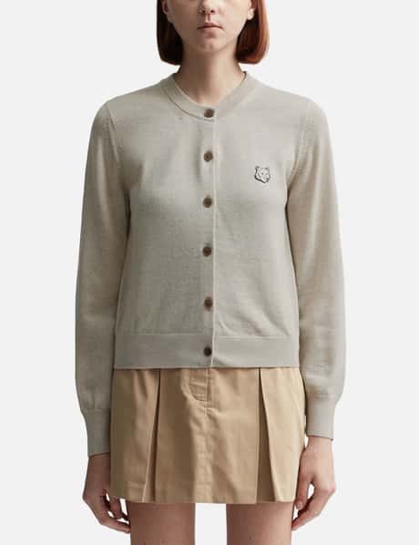 Maison Kitsuné BOLD FOX HEAD PATCH REGULAR CARDIGAN