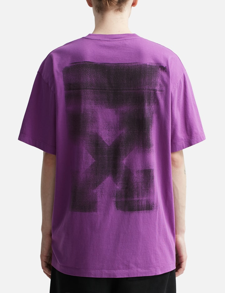 Off-white Jumbo Arrow Cotton T-shirt In Pink