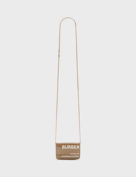 Burberry Horseferry Print Card Case with Chain Strap HBX