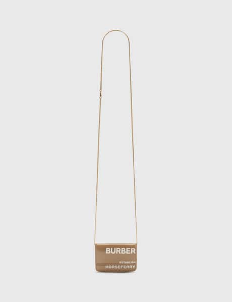 Burberry Horseferry Print Card Case with Chain Strap HBX
