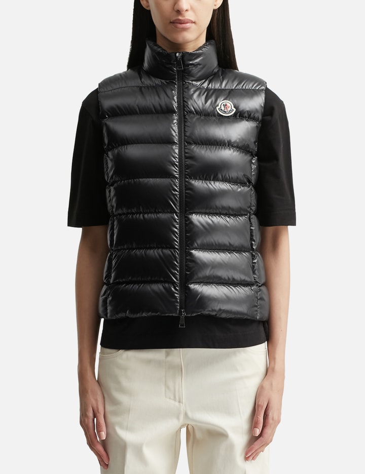Moncler Ghany Down Gilet In Black