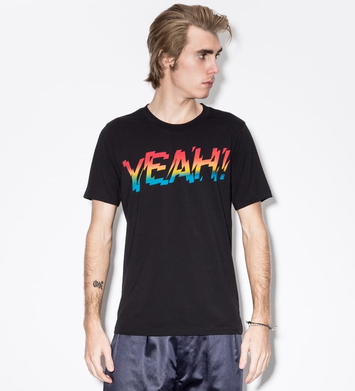 Black Yeah! Print T-Shirt Placeholder Image