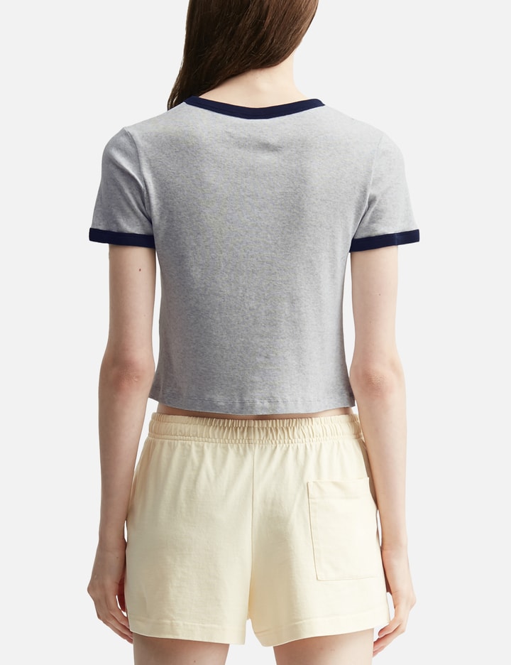 Sporty & Rich BH Crest Soft Ringer Tee