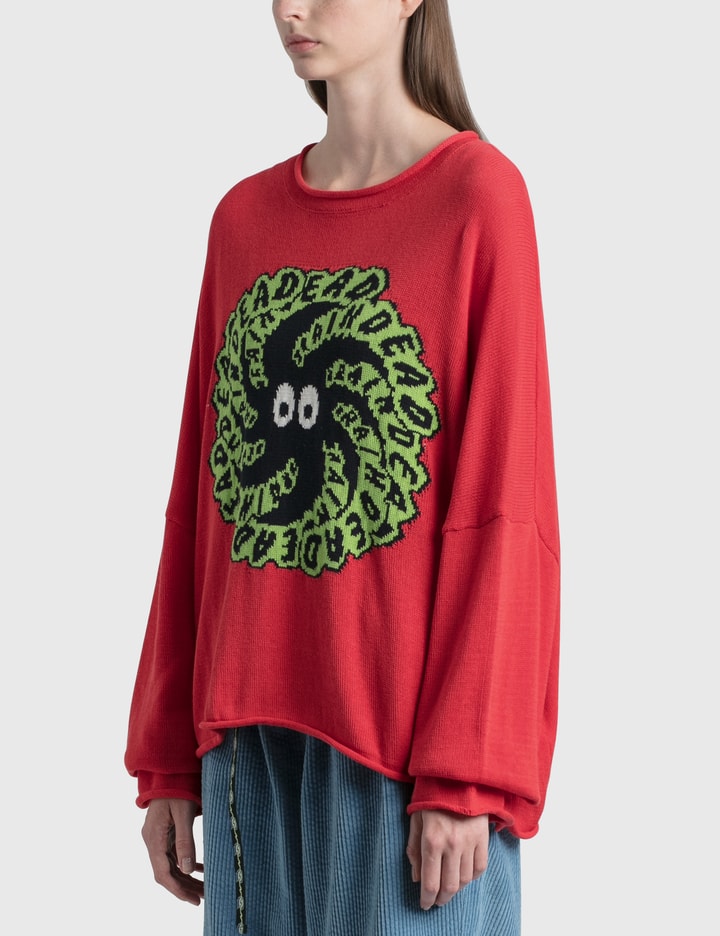 Spit It Oversized Cropped Boxy Sweater Placeholder Image