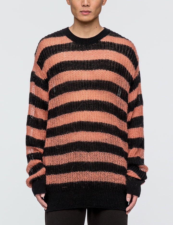 Graphic Jacquard Knit Sweater Placeholder Image