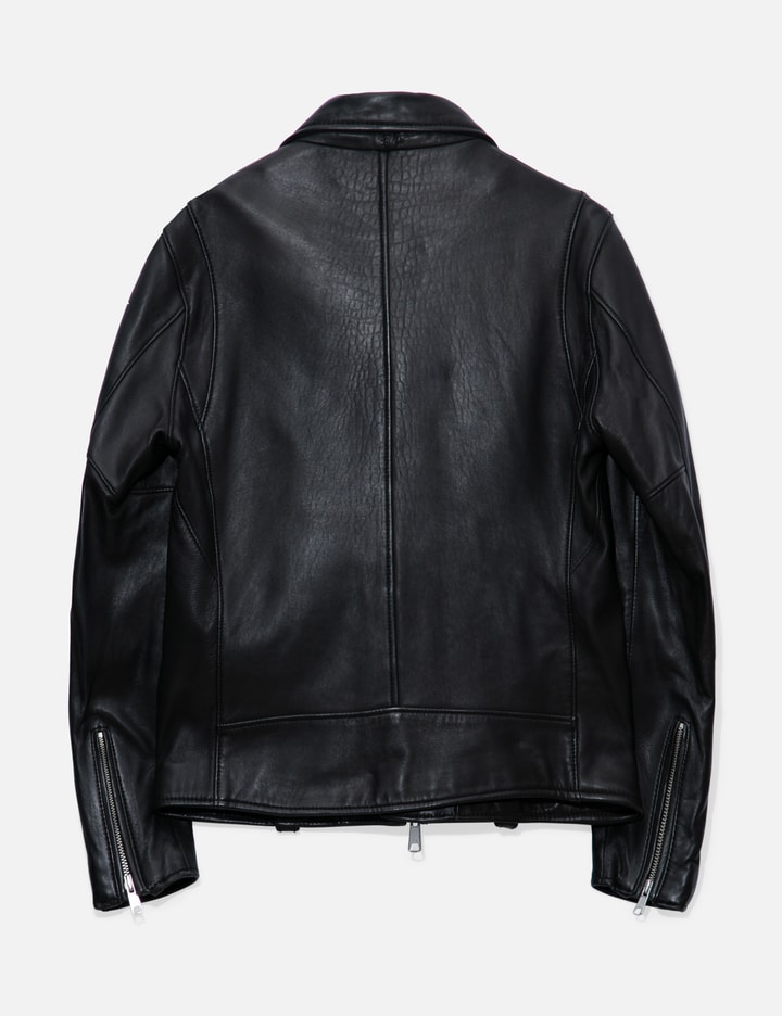 Shop Beauty&amp;youth Leather Jacket In Black