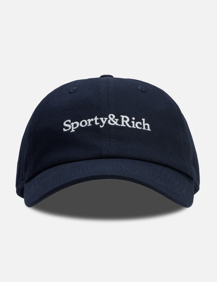 Sporty & Rich Maeve Serif Logo Hat