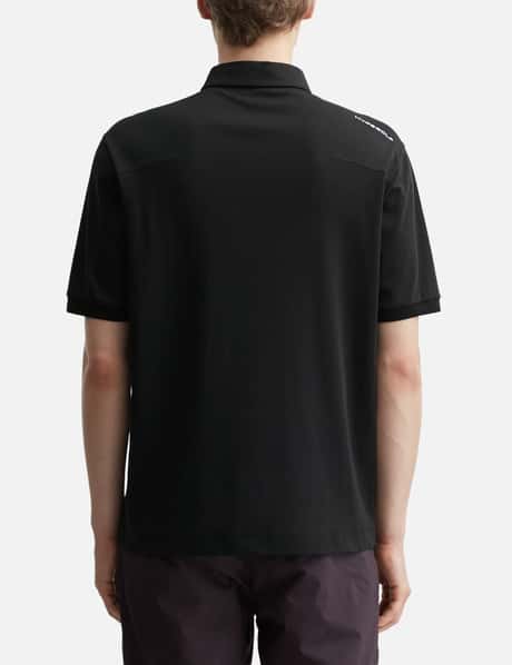 X POST ARCHIVE FACTION (PAF) Diagonal Polo T-Shirt view 18