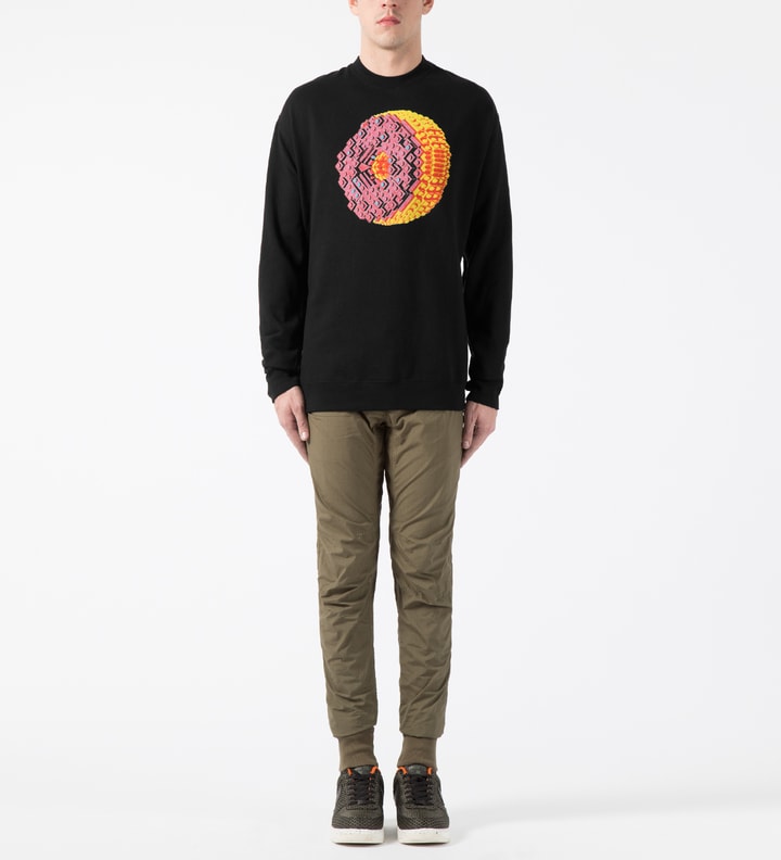 Black OF Donut Crewneck Sweater Placeholder Image