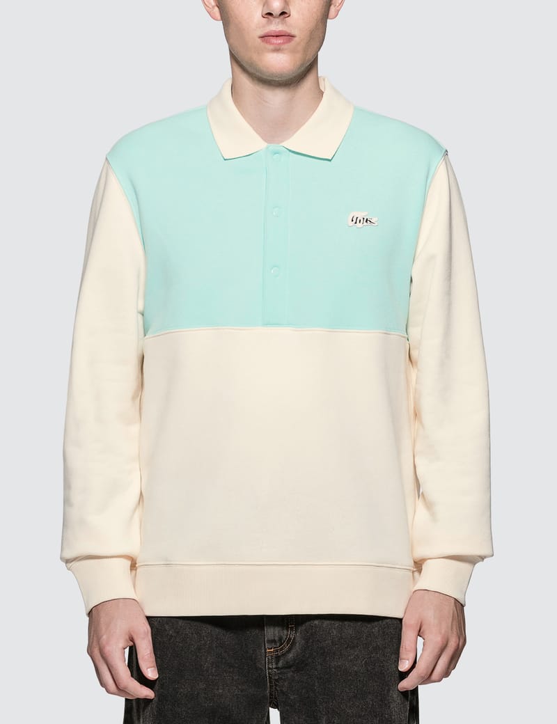 lacoste terry polo