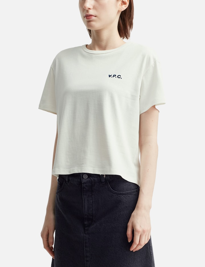 Apc Boxy Petit Vpc T-shirt In White