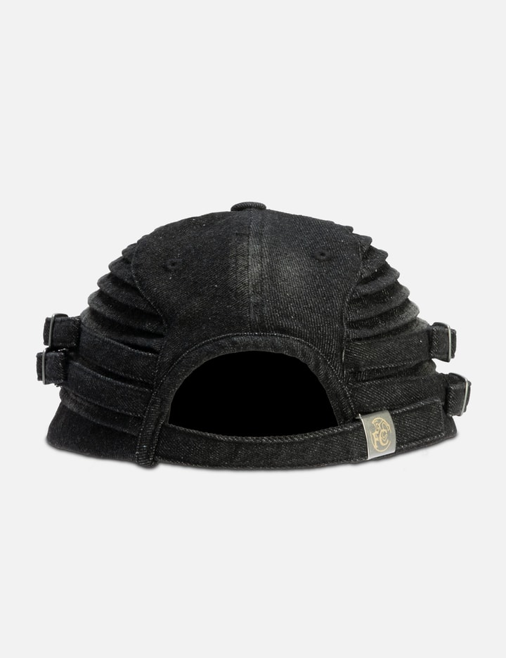 FINE CHAOS Quilted Denim Cut Cap