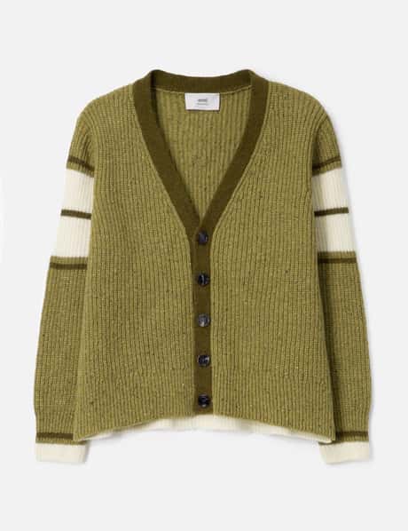 Ami Wool College Cardigan