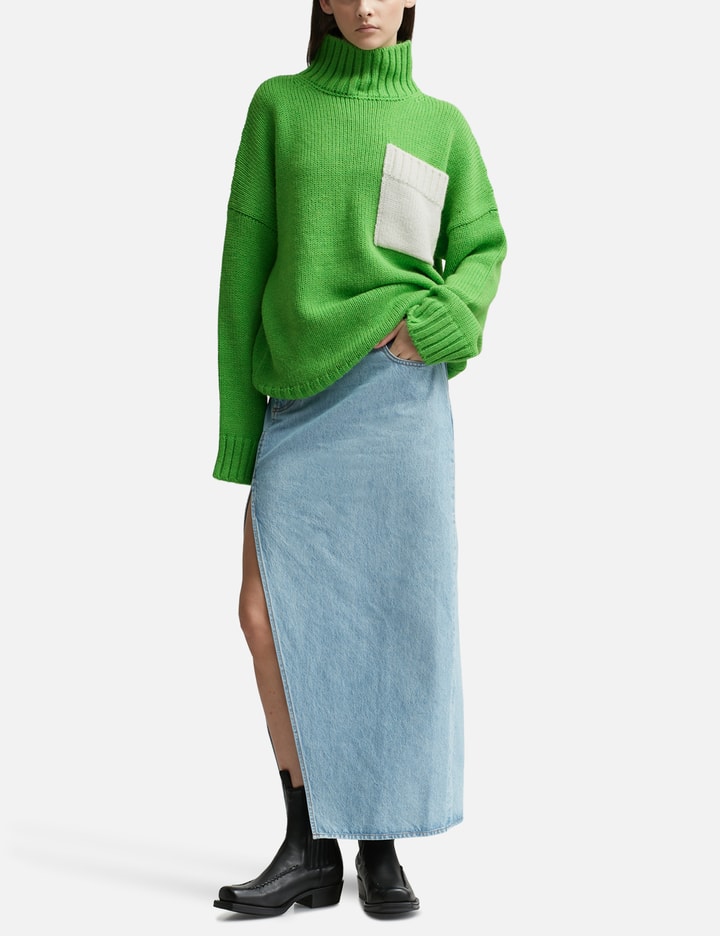 PATCH POCKET TURTLENECK JUMPER Placeholder Image