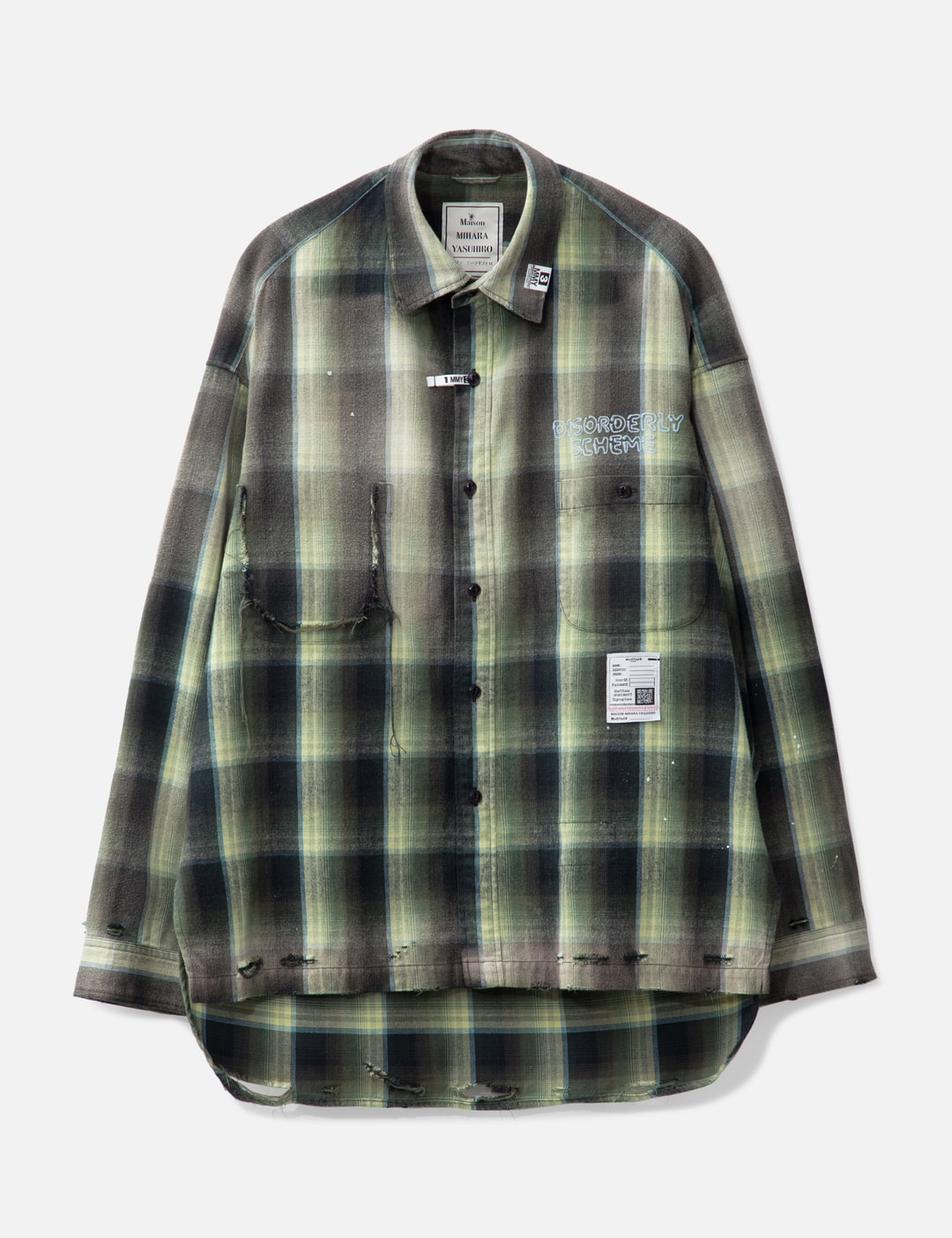 Maison Mihara Yasuhiro - Vintage Like Check Shirt | HBX
