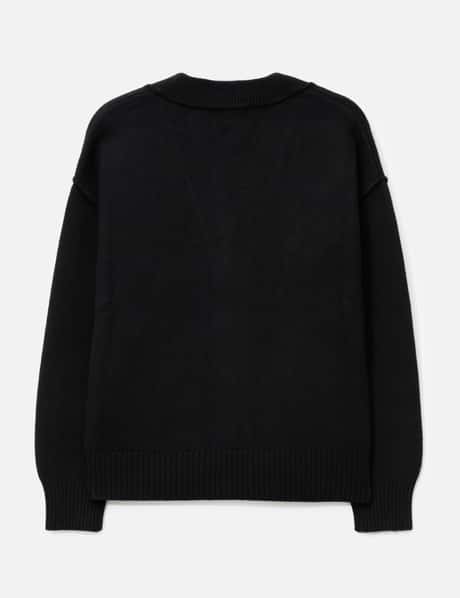 Cardigan With Contrasted Ami De Coeur view 8