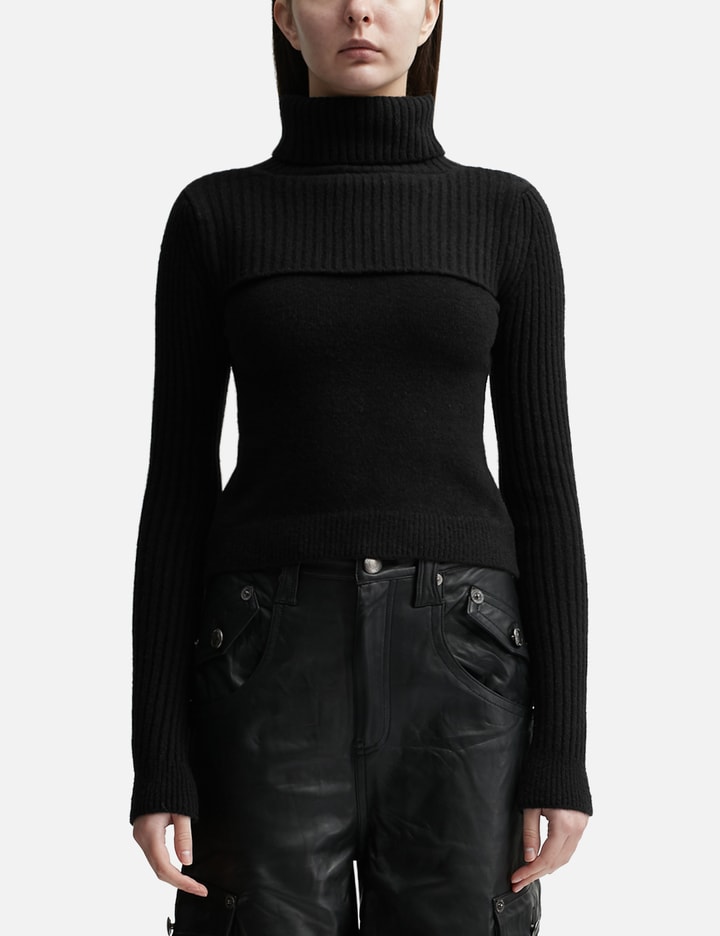 MISSED WOOL BOLERO TOP Placeholder Image