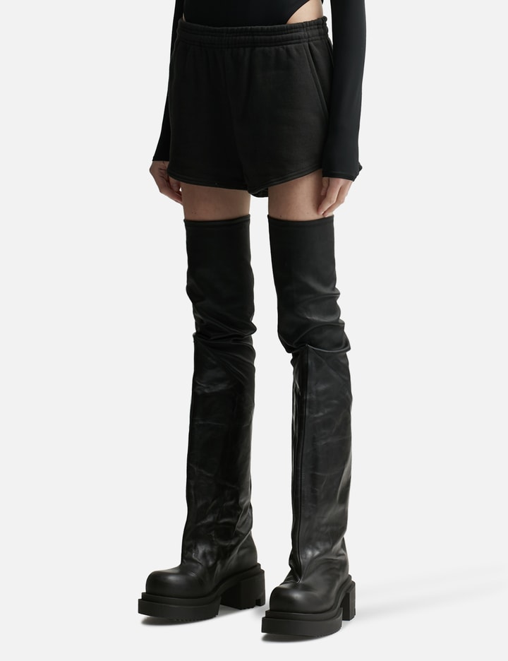 Entire Studios Micro Shorts In Black