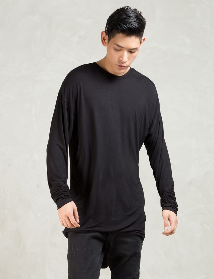 Black Essential L/S Sdrop Back Under T-Shirt Placeholder Image