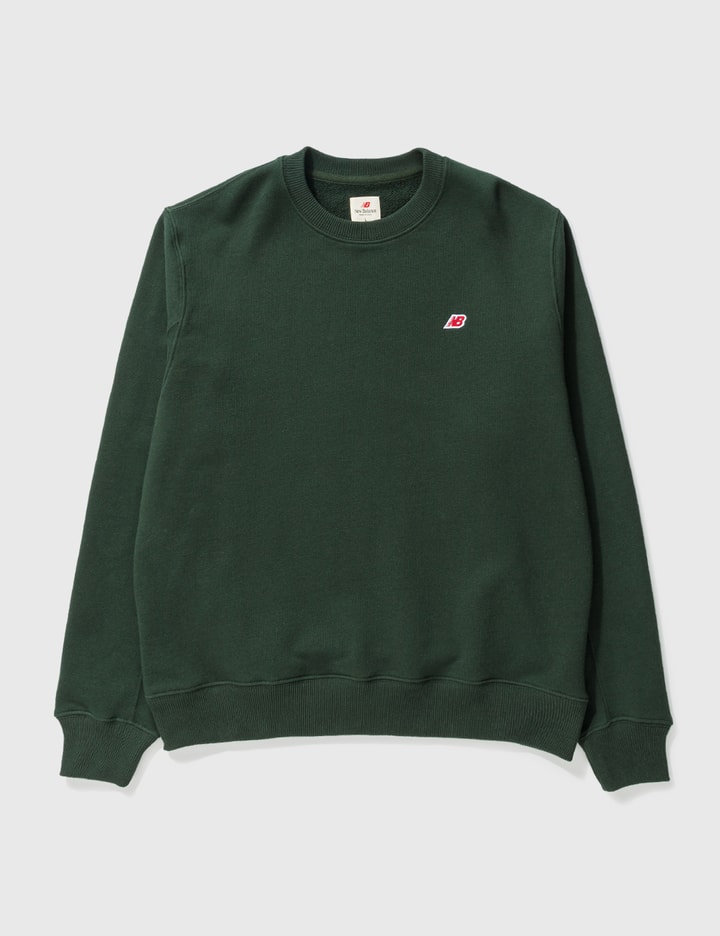 New Balance MADE in USA Core Crewneck Sweatshirt | HBX Globally Curated Fashion and Lifestyle Hypebeast