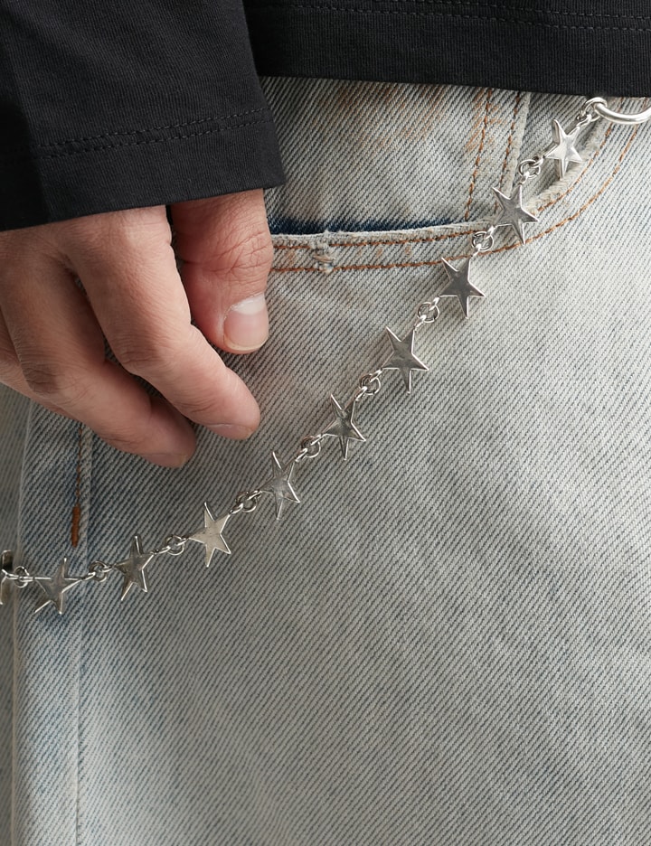 Twojeys Stars Pant Chain In Metallic