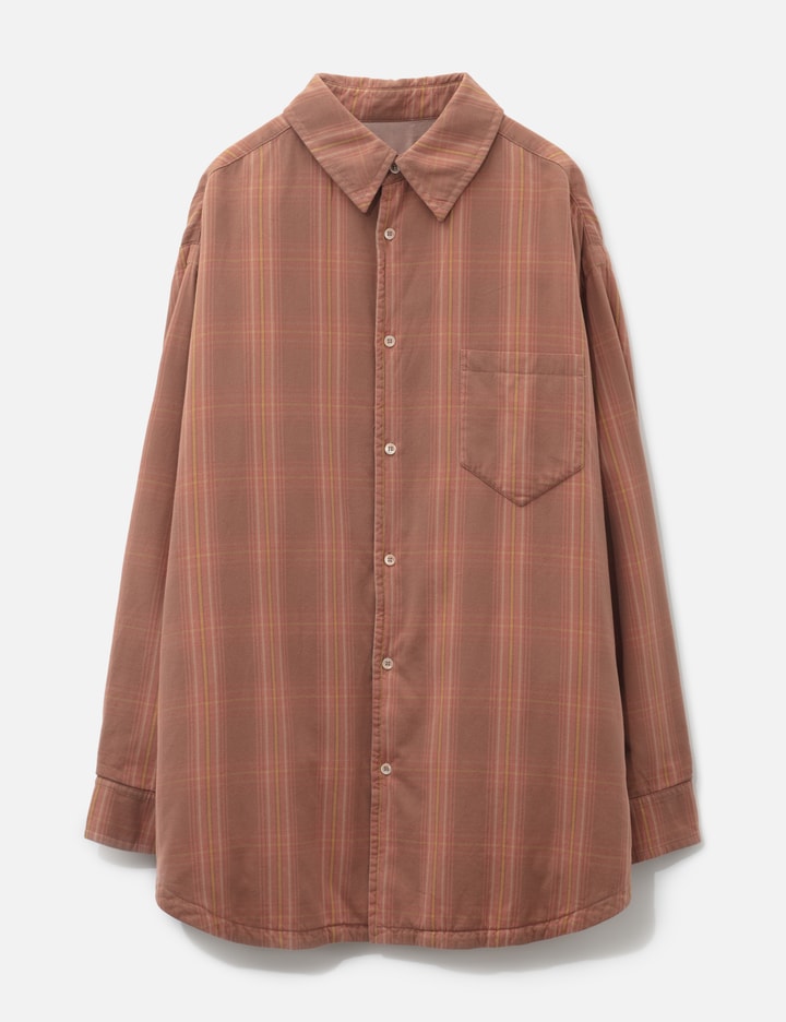 Maison Margiela Check Cotton Oversized Shirt