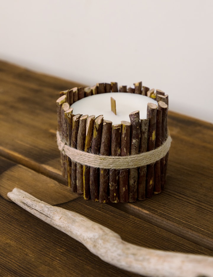 Japon Hiba Wood Candle Type 02 Placeholder Image
