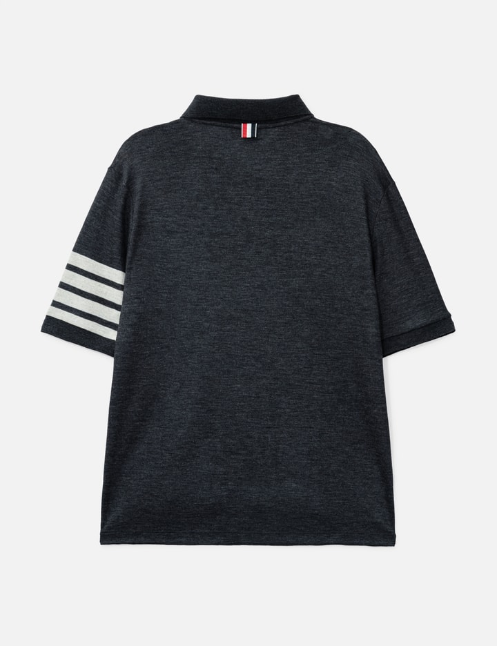 Thom Browne 4-bar Virgin Wool Jersey Polo