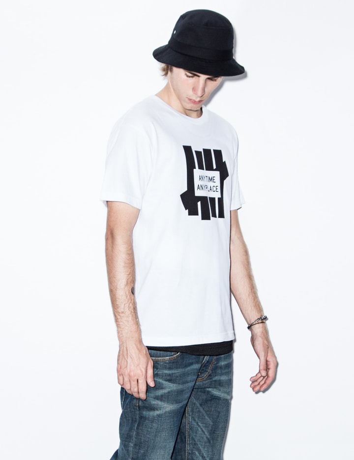 White Anytime T-Shirt Placeholder Image
