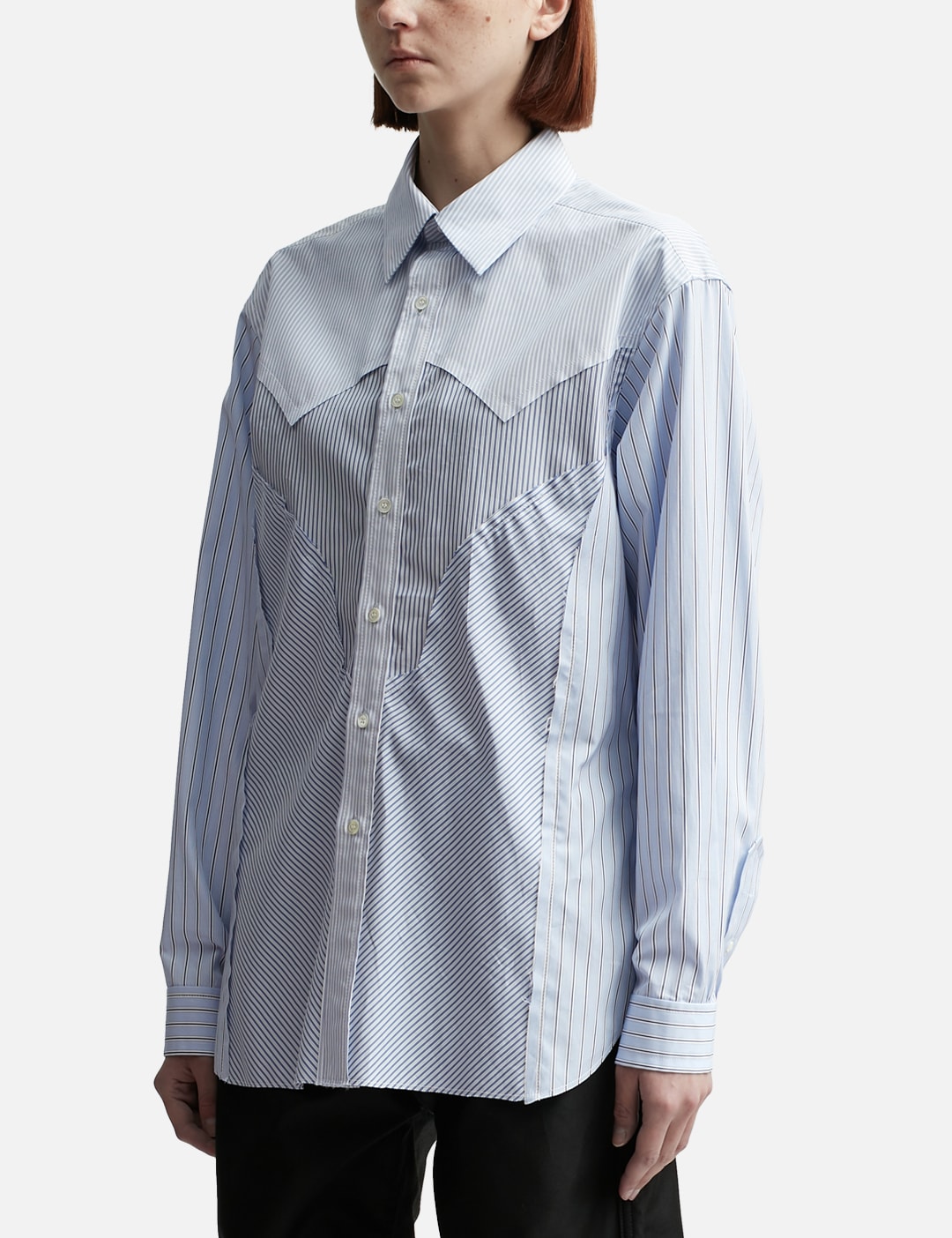 Stripe Yoke Shirt view 8