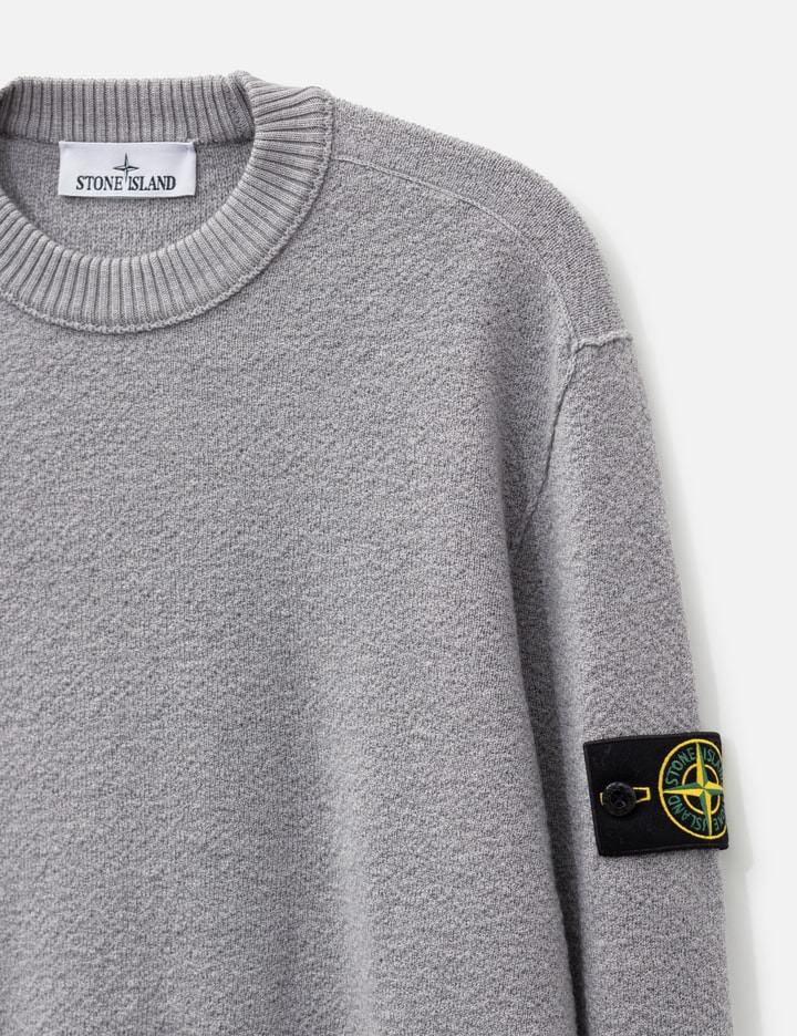 Stone Island Pure RWS Wool Loose-Fit Crewneck Sweater