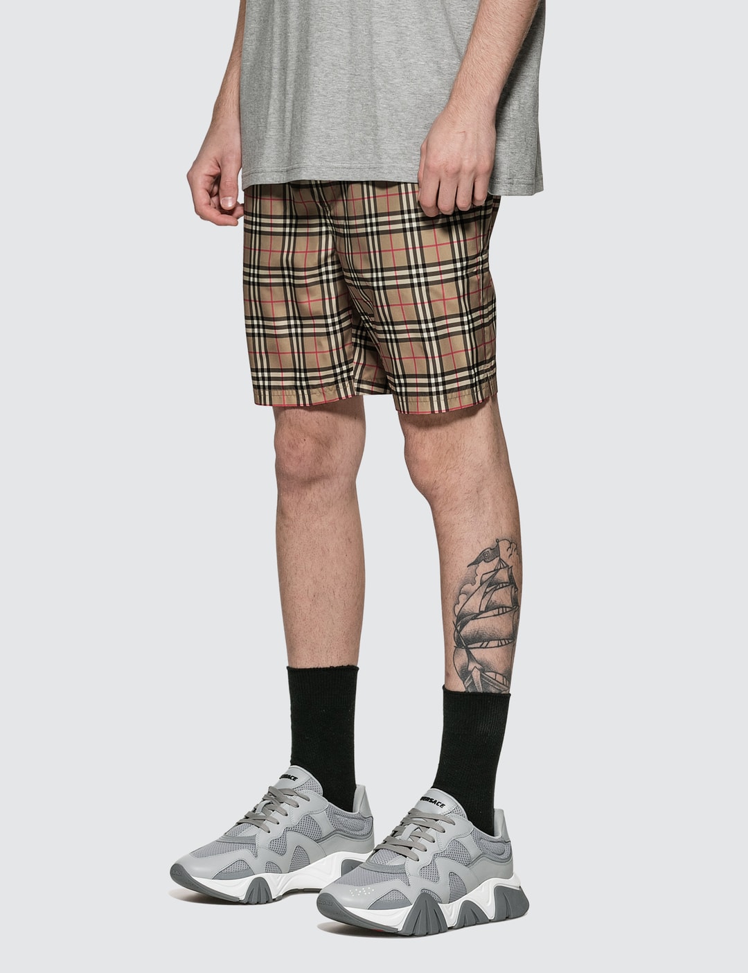 Burberry - Small Scale Check Drawcord Swim Shorts | HBX - Globally Curated  Fashion and Lifestyle by Hypebeast