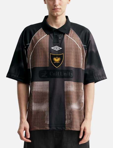 Umbro Umbro x Slam Jam Cult Unity Check Polo - Lightweight checked 