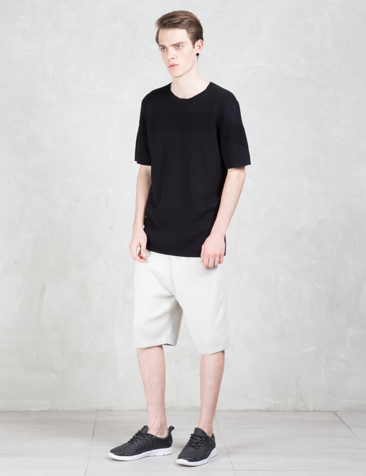 Cotton Silk Cashmere Sweat Shorts Placeholder Image