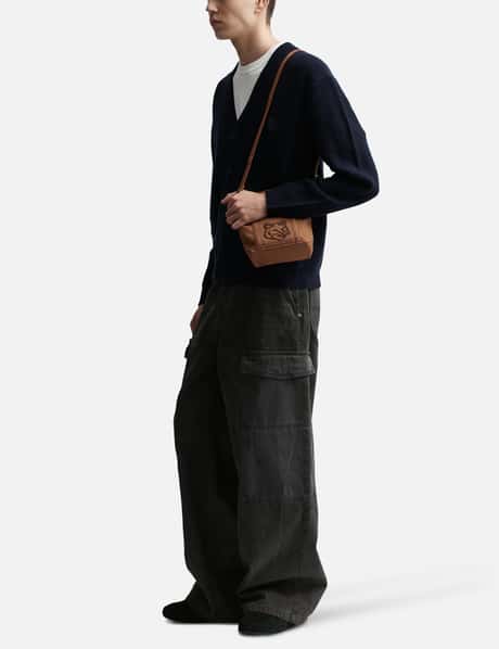 Maison Kitsuné - FOX HEAD MINI TOTE | HBX - ハイプビースト  