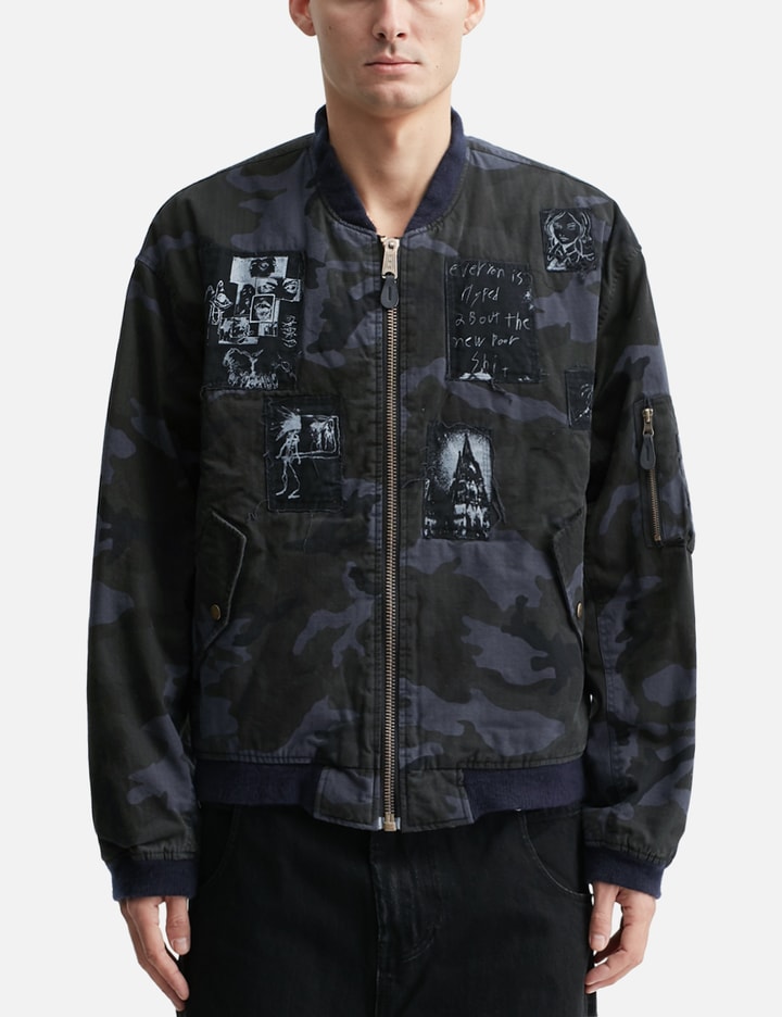 Hommage Embraced "RIOT RIOT RIOT MA-1 Jacket Placeholder Image