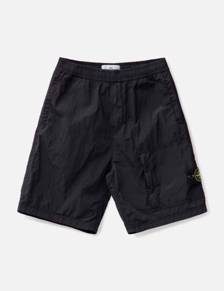Stone Island ECONYL® Regenerated Nylon Bermuda Comfort Shorts