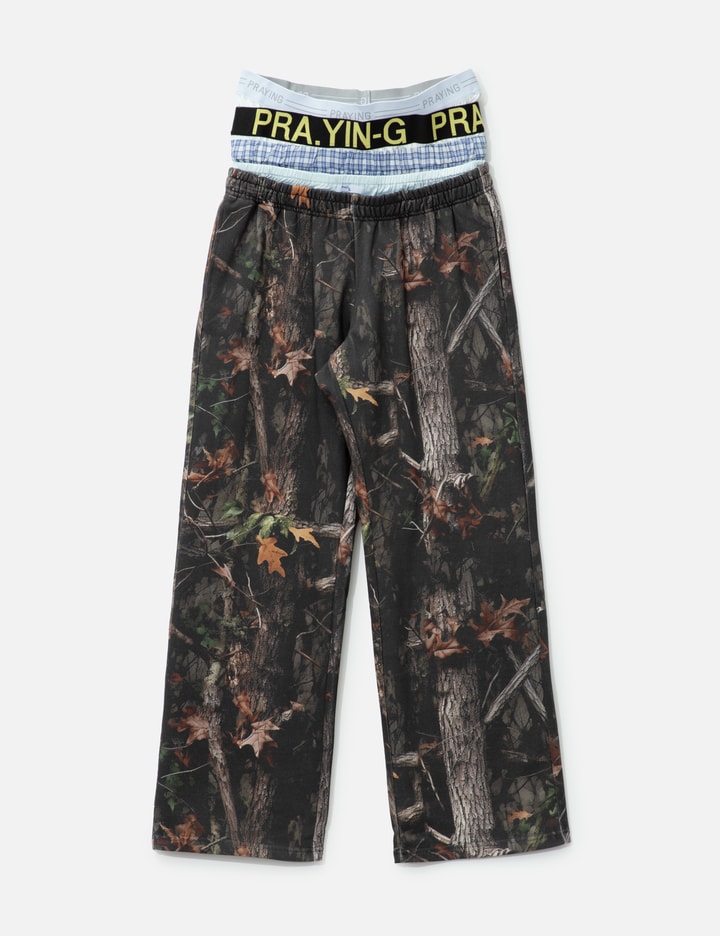 Praying Real Tree Underwear Sweatpants Camo