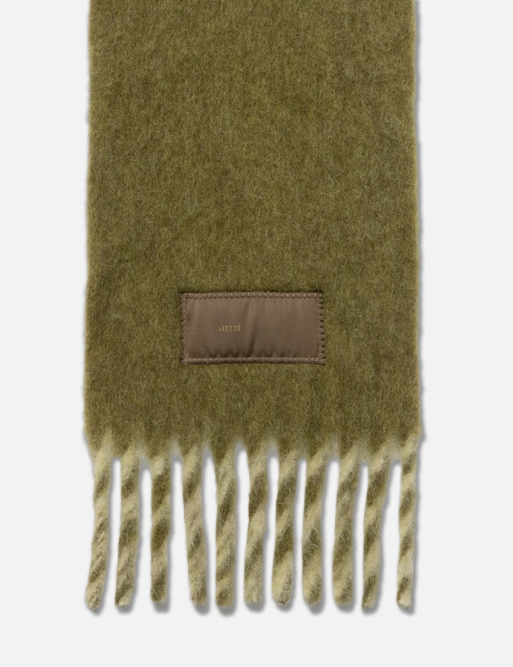 Green Alpaca Bicolored Scarf Placeholder Image