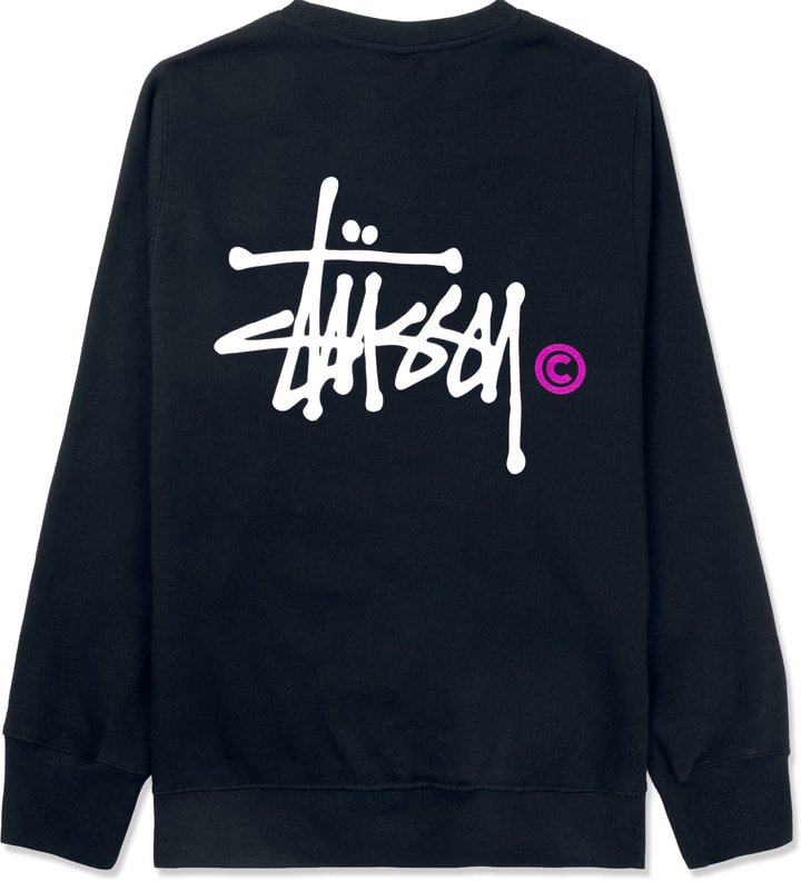 Navy Basic Logo Crewneck Sweater Placeholder Image