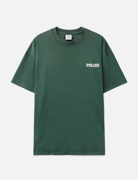 Vetements Oversized Polizei T-Shirt
