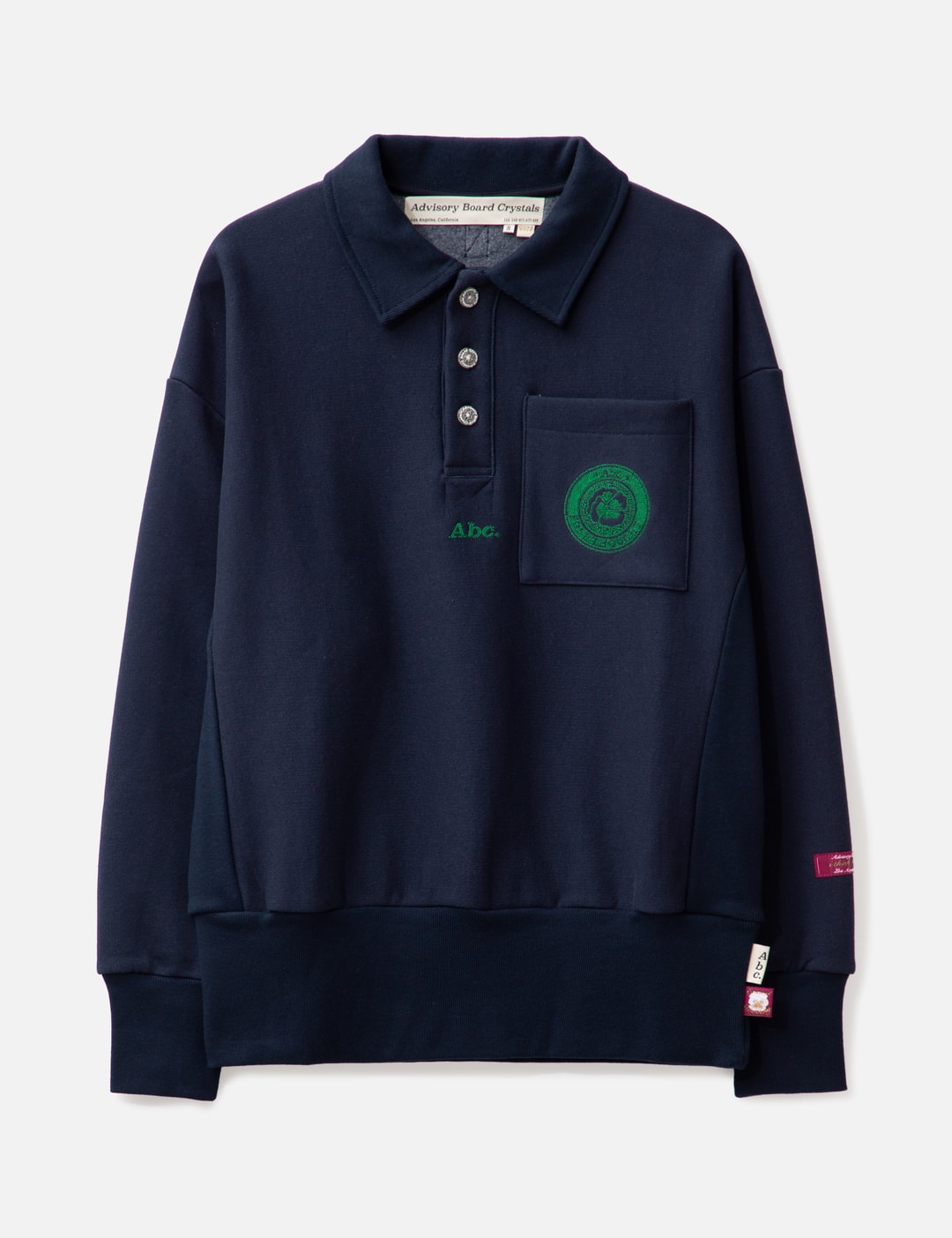 Critical Thinking Collared Crew Polo Shirt view 7