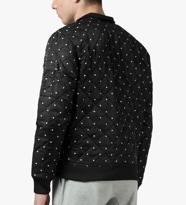 Black Dots Bomber Jacket Placeholder Image