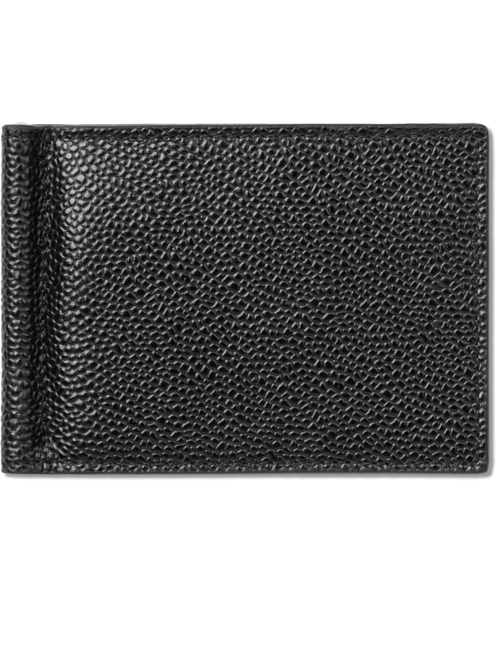 Pebble Grain Leather Money Clip Wallet Placeholder Image