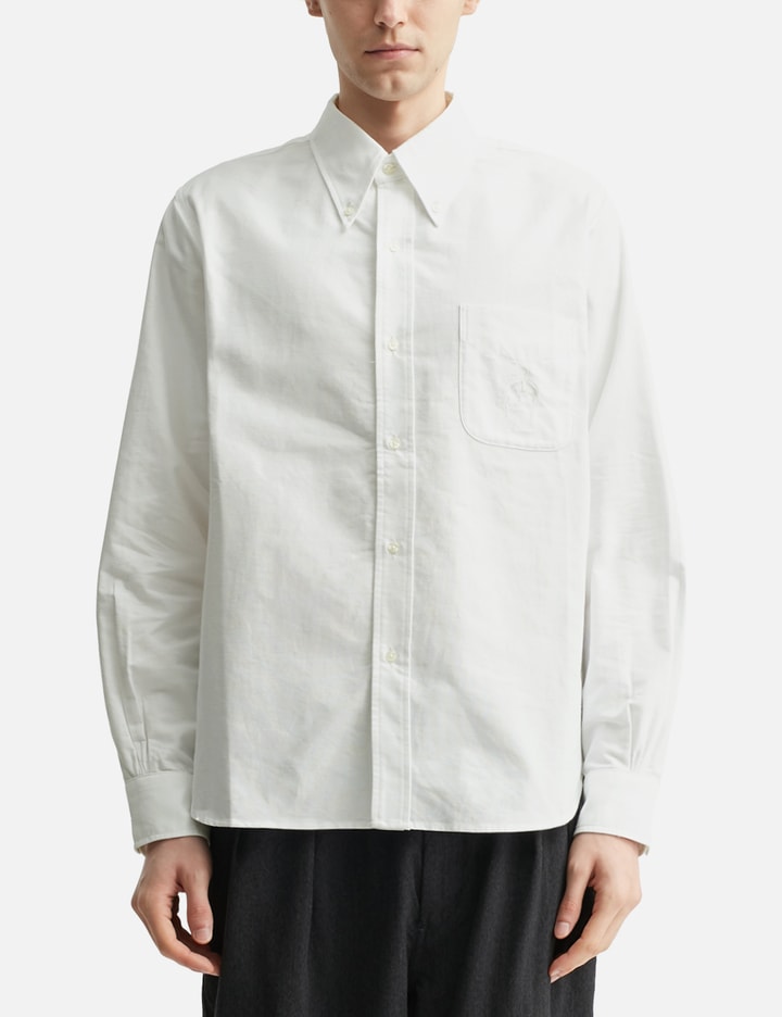 Brain Dead x Brooks Brothers California Selvedge Oxford Button Up Shirt Placeholder Image