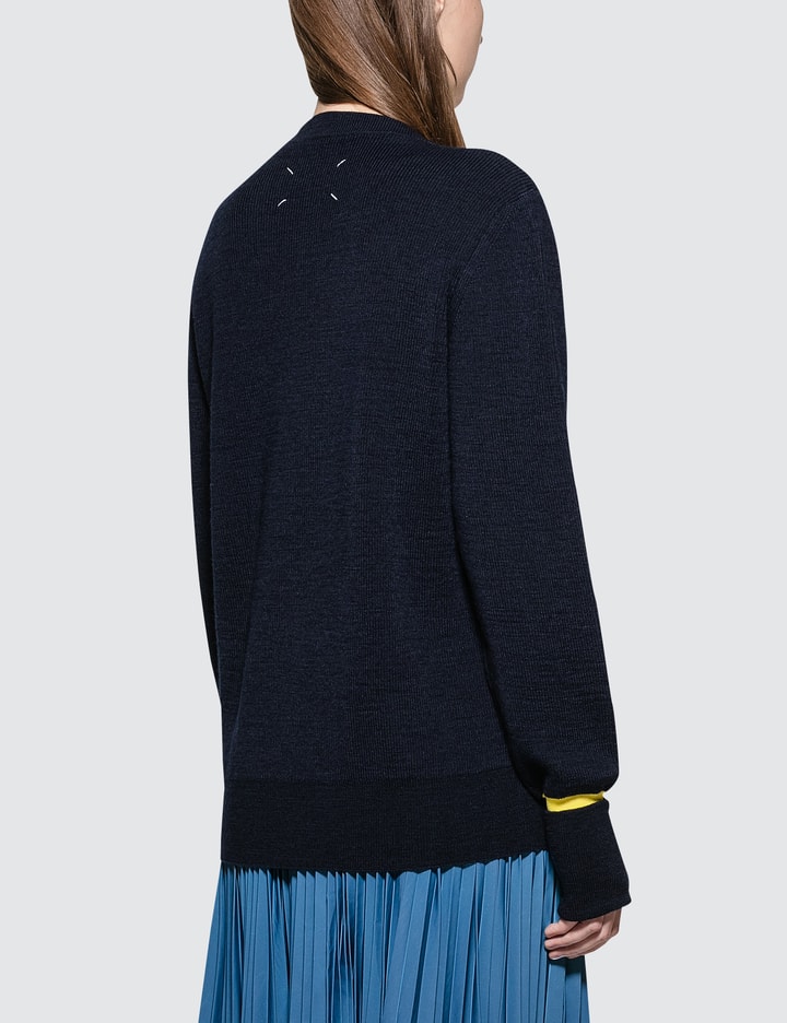Round-neck Colour-block Sweater Placeholder Image